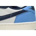 XH Air Jordan 1 Retro Low OG 'Obsidian UNC'
