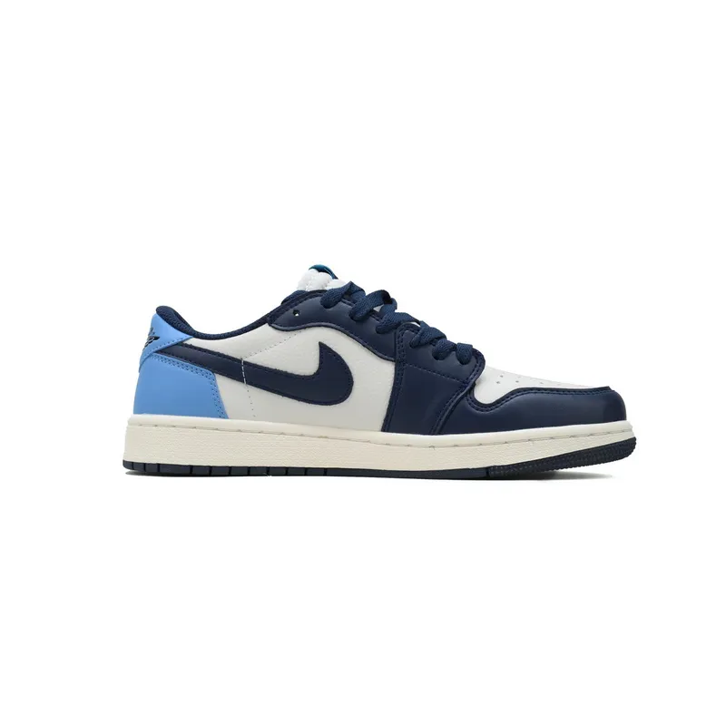 XH Air Jordan 1 Retro Low OG 'Obsidian UNC'