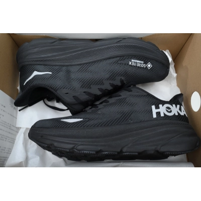 HOKA Clifton 9 GORE-TEX 'Triple Black' 02