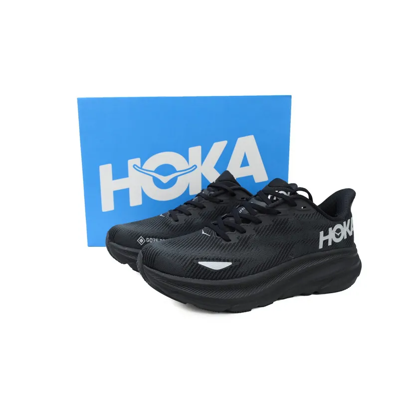 HOKA Clifton 9 GORE-TEX 'Triple Black'