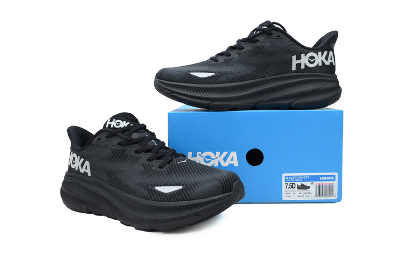 HOKA Clifton 9 GORE-TEX 'Triple Black'