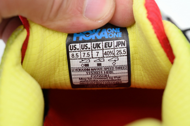 Nicole McLaughlin x HOKA ONE ONE Black Red