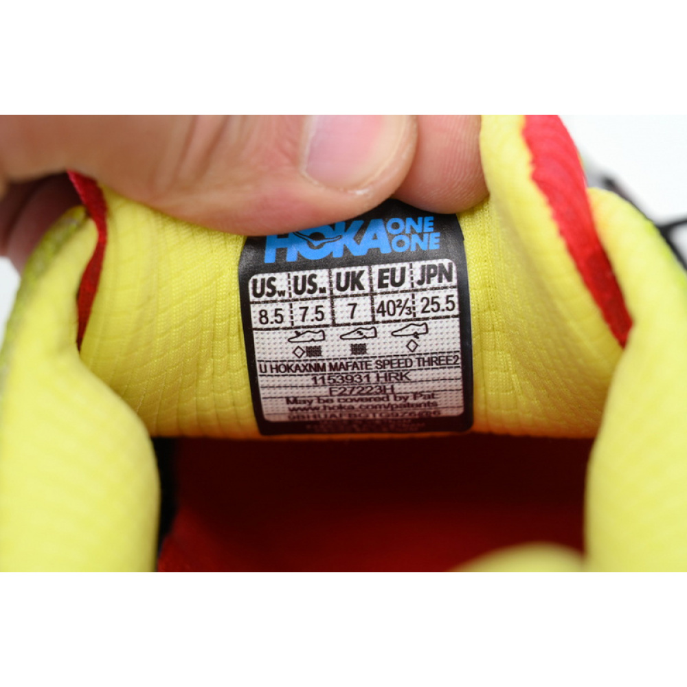 Nicole McLaughlin x HOKA ONE ONE Black Red