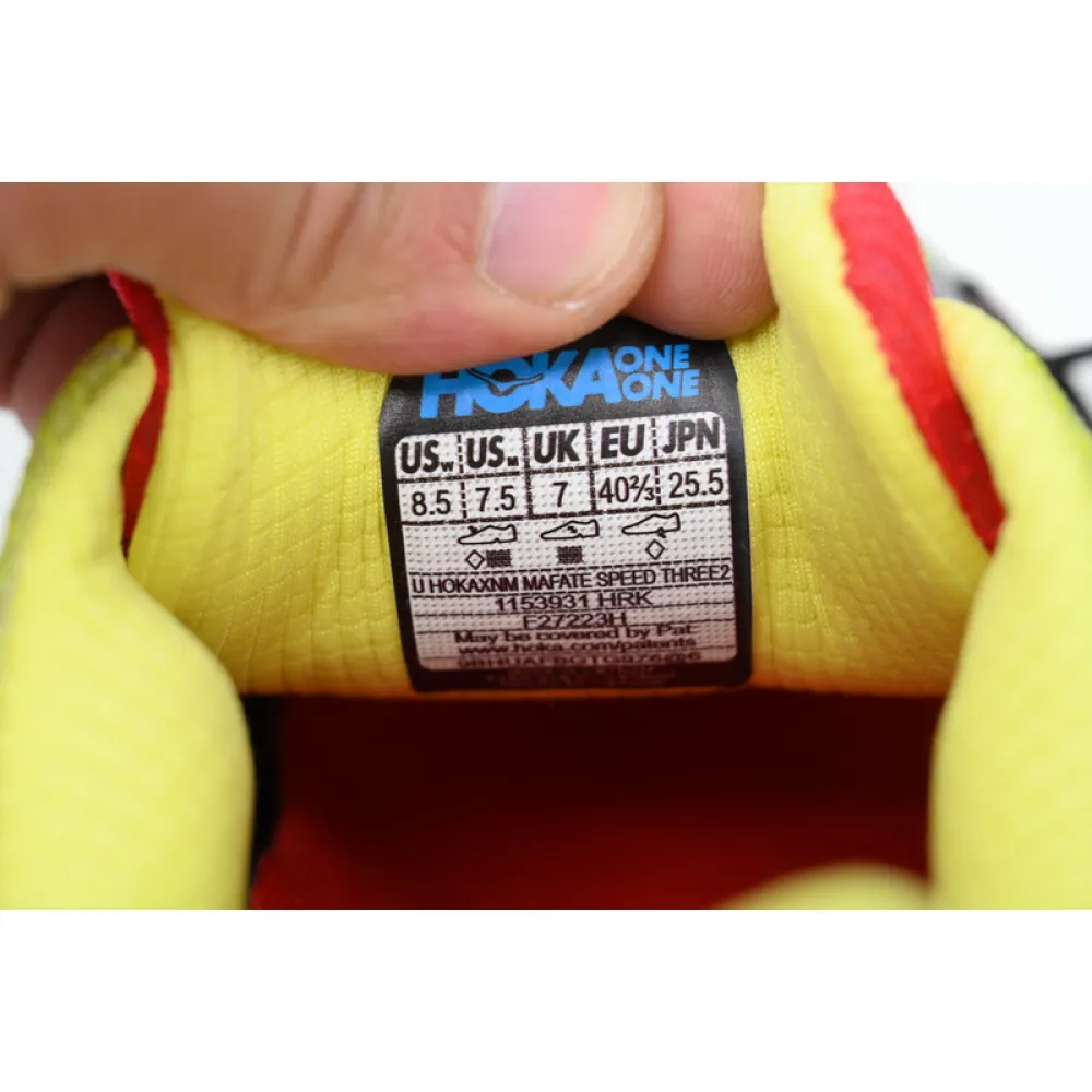 Nicole McLaughlin x HOKA ONE ONE Black Red