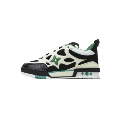 LOUIS VUITTON Trainer black green  01