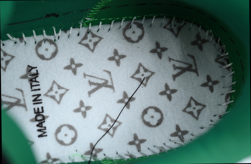 LOUIS VUITTON Trainer black green 