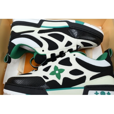 LOUIS VUITTON Trainer black green  02