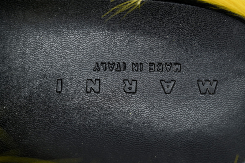 MARNI Fussbett Yellow