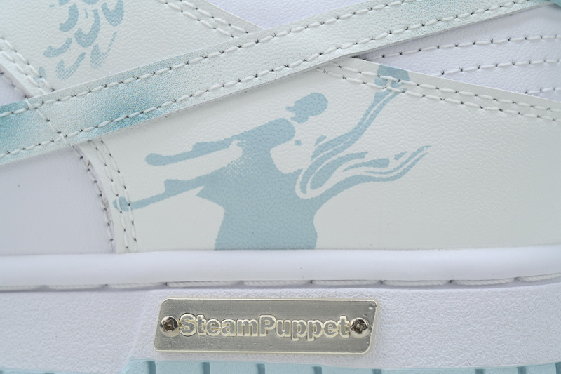 Nike Dunk Low Imperial Dragon Blue and White