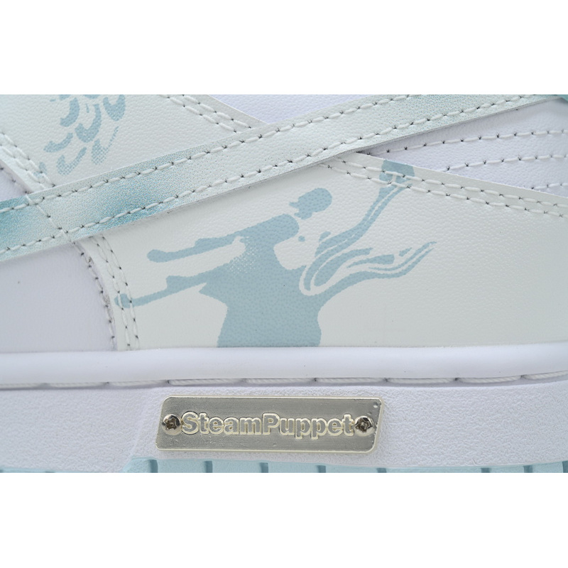 Nike Dunk Low Imperial Dragon Blue and White