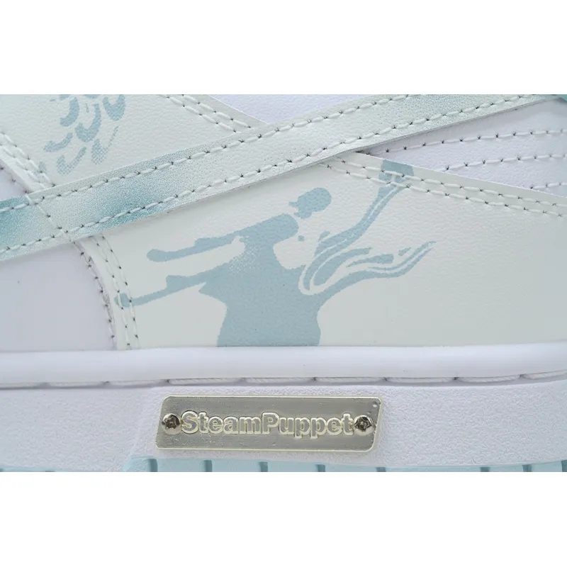 Nike Dunk Low Imperial Dragon Blue and White