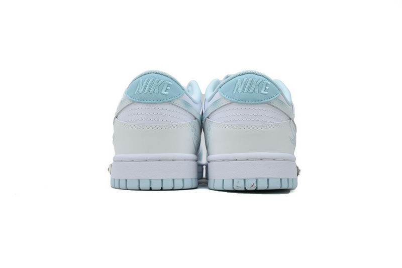 Nike Dunk Low Imperial Dragon Blue and White