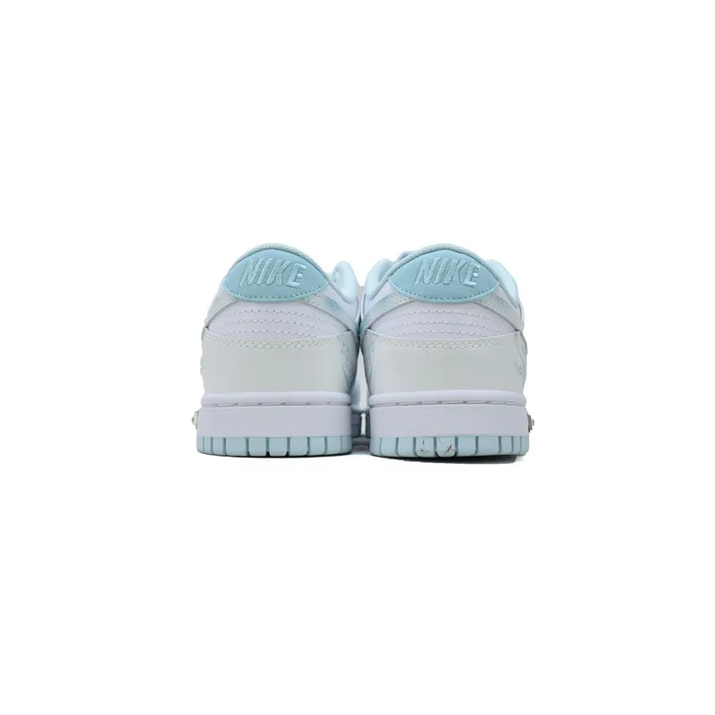 Nike Dunk Low Imperial Dragon Blue and White