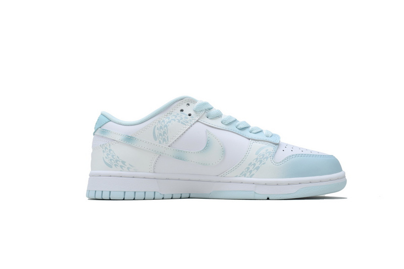 Nike Dunk Low Imperial Dragon Blue and White