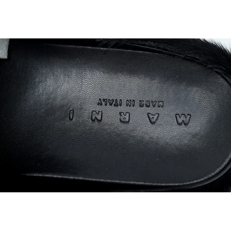 MARNI Fussbett Black