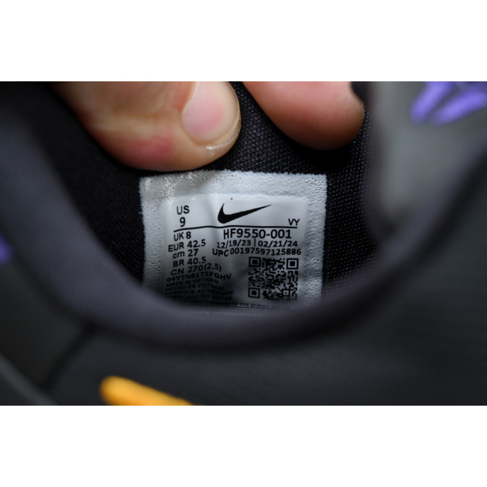 Nike Kobe 8 Protro 'Lakers Away'