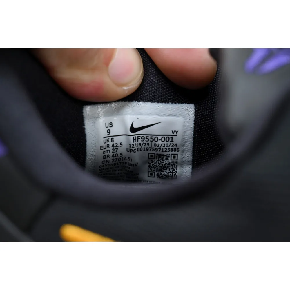 Nike Kobe 8 Protro 'Lakers Away'