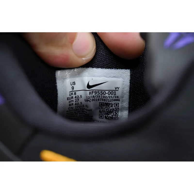 Nike Kobe 8 Protro 'Lakers Away'
