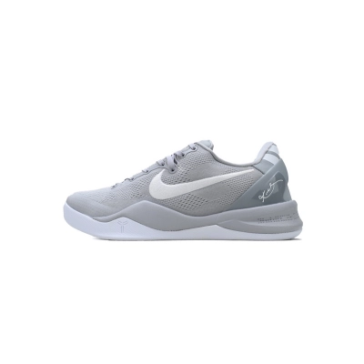 HF9550-002 Nike Kobe 8 Protro 'Wolf Grey' 01