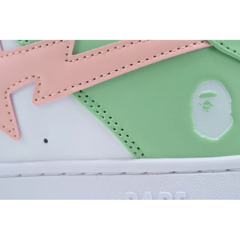 BP A BATHING APE Bape STA Green Pink