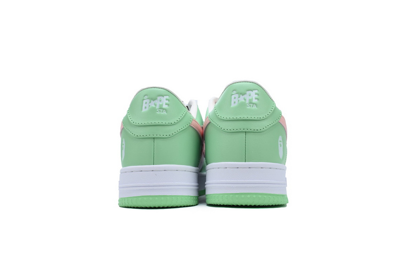 BP A BATHING APE Bape STA Green Pink