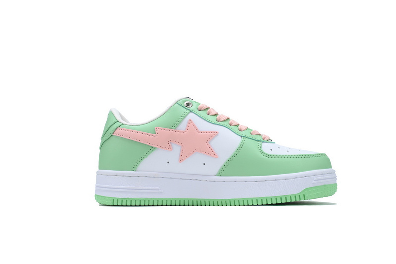 BP A BATHING APE Bape STA Green Pink