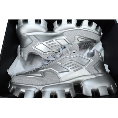 Prada Sneakers Silvery 02