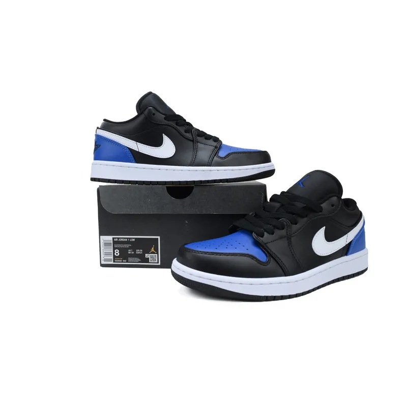 Q3 Air Jordan 1 Low 'Black Royal Toe'