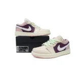 Q3 Air Jordan 1 Low SE GS 'Fur Swoosh'