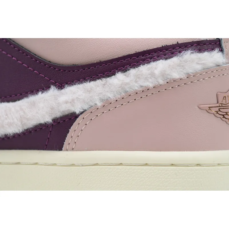 Q3 Air Jordan 1 Low SE GS 'Fur Swoosh'