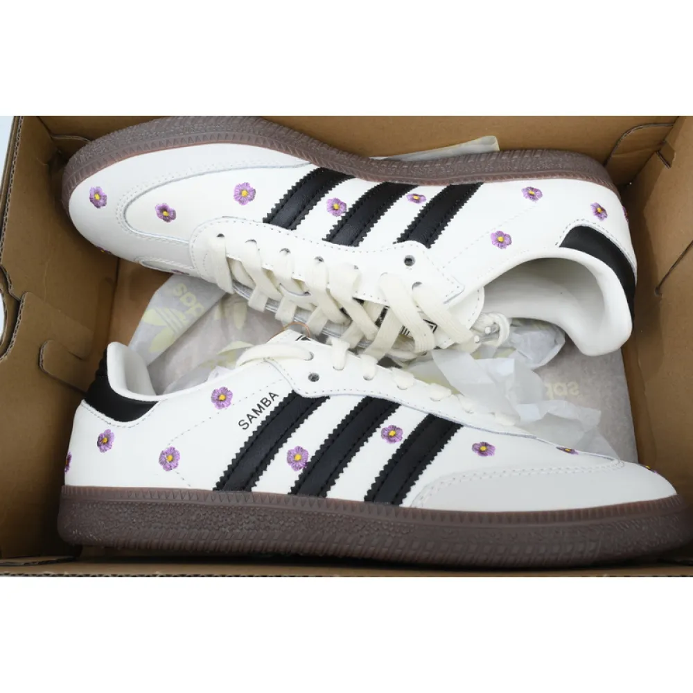 Samba OG 'White Floral Embroidery'