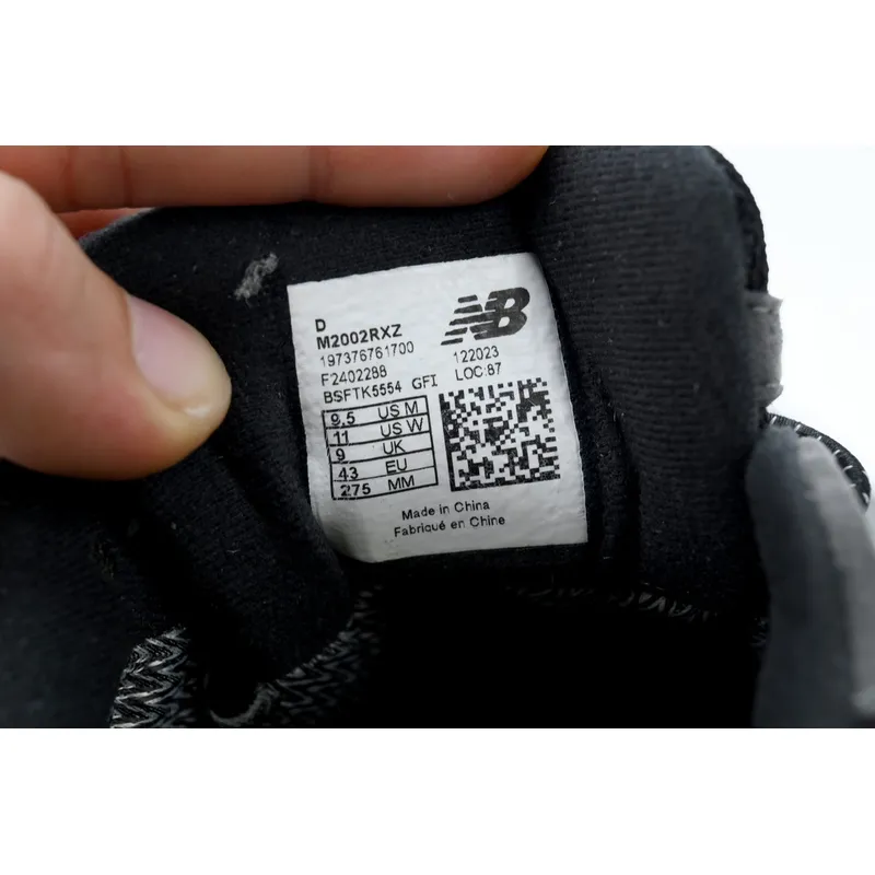  JJJJound x 2002R GORE-TEX 'Charcoal'