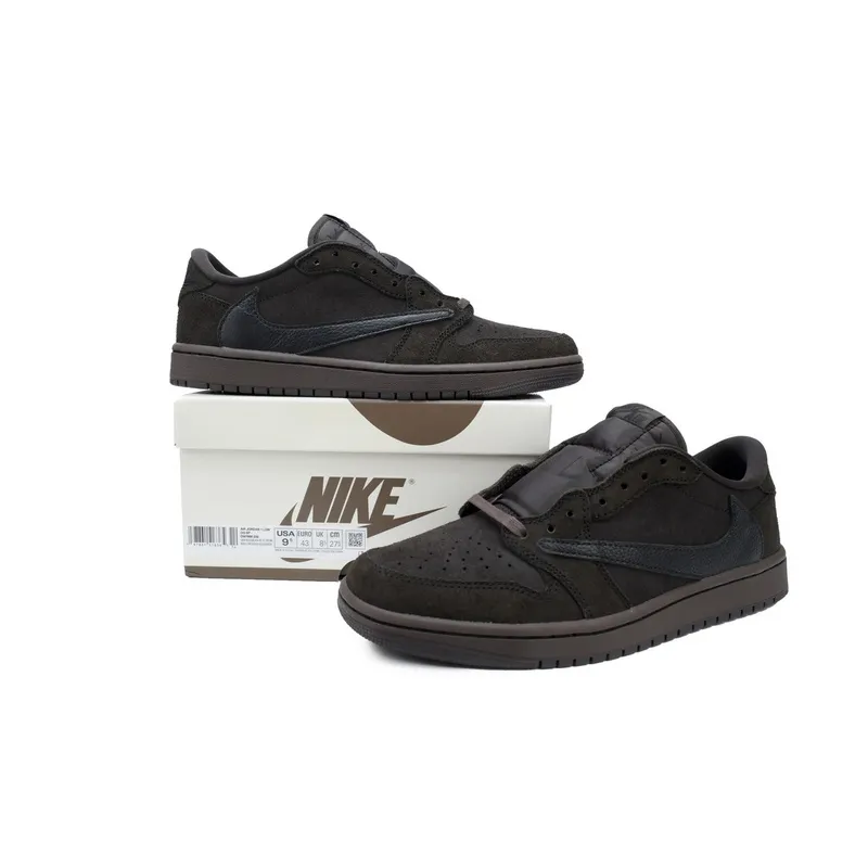 OG Travis Scott x Air Jordan 1 Retro Low OG SP 'Velvet Brown'