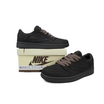XH Travis Scott x Air Jordan 1 Low OG SP 'Velvet Brown' 02