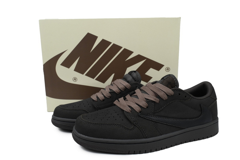 XH Travis Scott x Air Jordan 1 Low OG SP 'Velvet Brown'