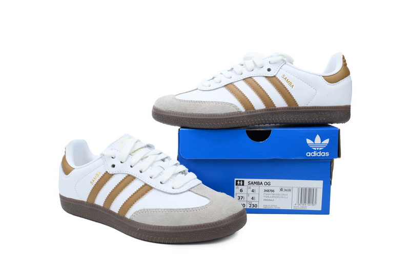 adidas Originals Samba OG 'Cloud White Brown Desert'