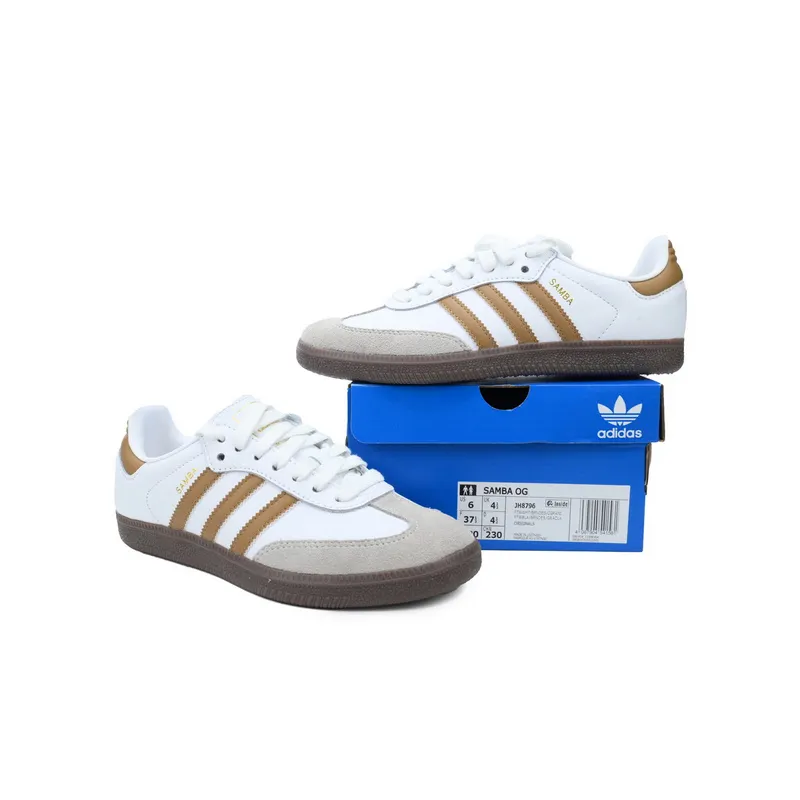 adidas Originals Samba OG 'Cloud White Brown Desert'