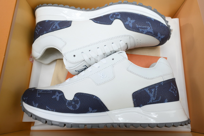 LV Run Away White Blue