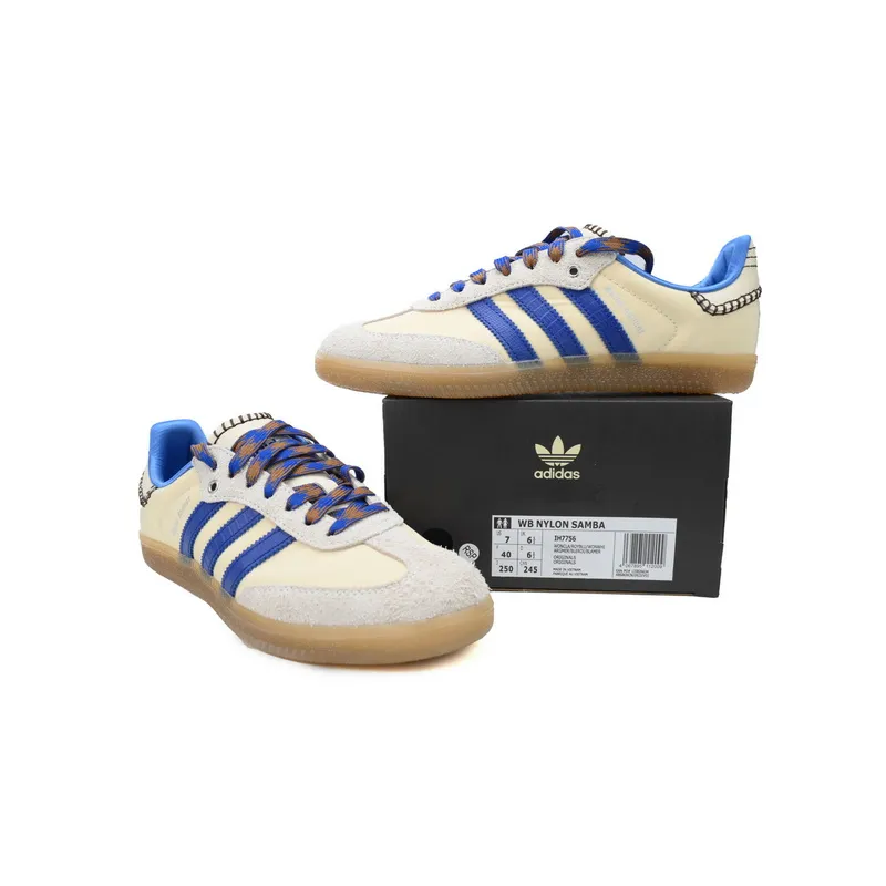 Wales Bonner x Samba Nylon 'Wonder Clay Royal Blue'
