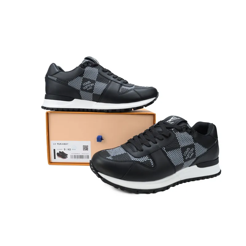 LV Run Away Black White
