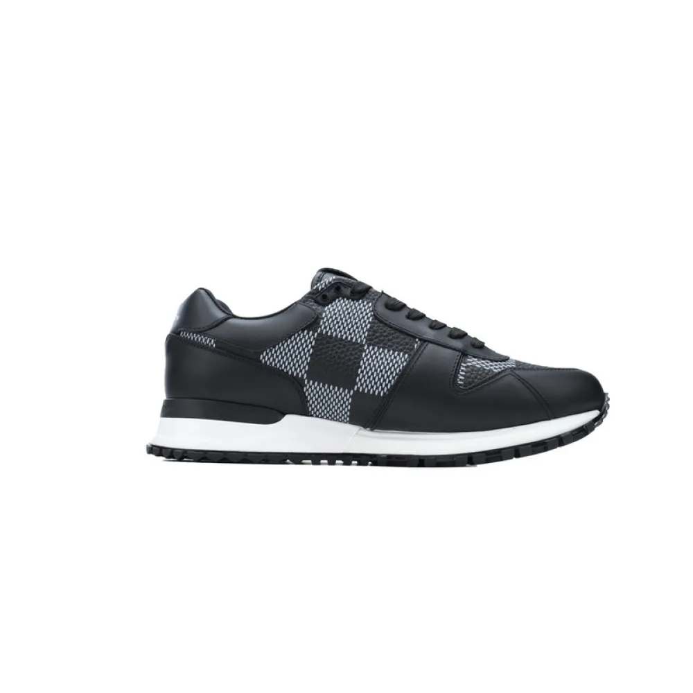 LV Run Away Black White