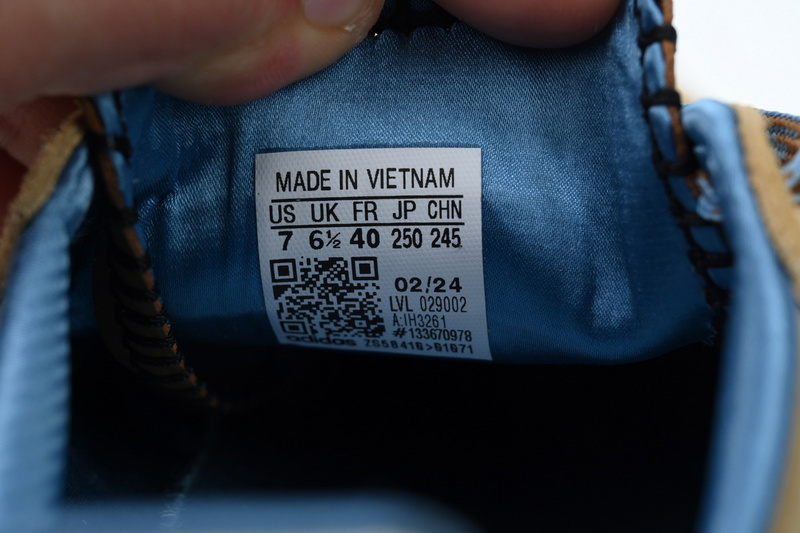 Wales Bonner x Samba Nylon 'Desert White'