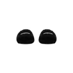 Balenciaga Furry Slide Black