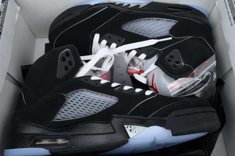 OG Air Jordan 5 Black Metallic Reimagined