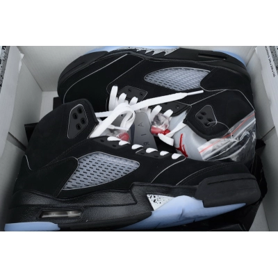 OG Air Jordan 5 Black Metallic Reimagined 02