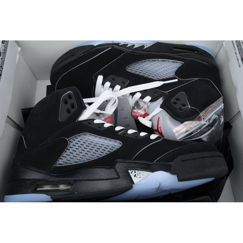 OG Air Jordan 5 Black Metallic Reimagined