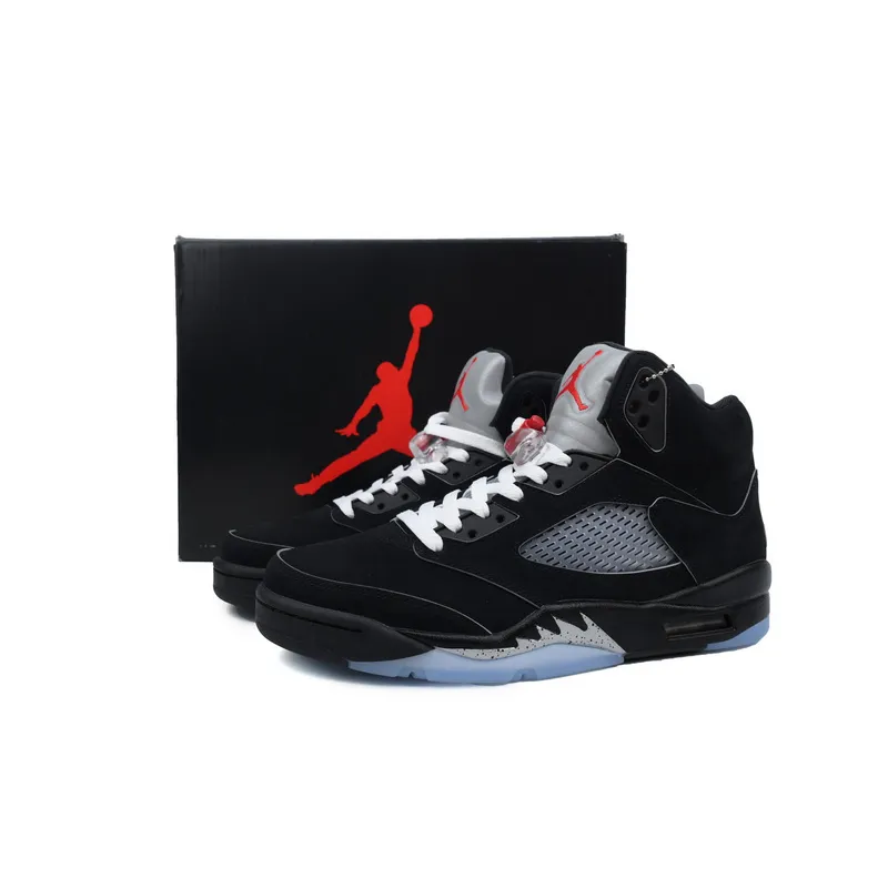 OG Air Jordan 5 Black Metallic Reimagined