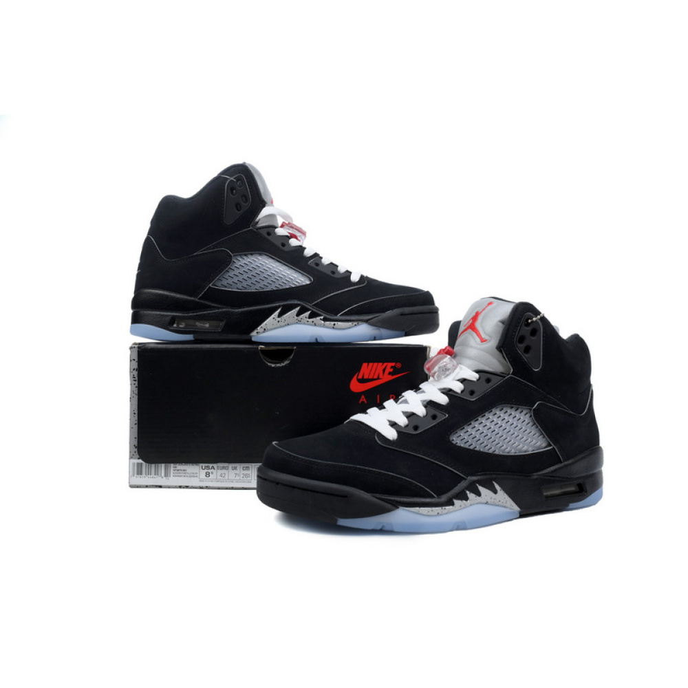 OG Air Jordan 5 Black Metallic Reimagined