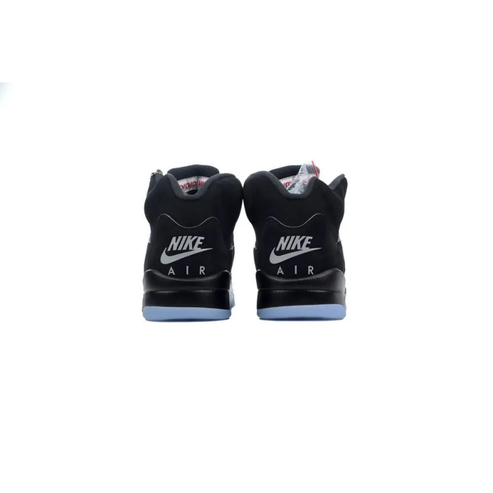 OG Air Jordan 5 Black Metallic Reimagined