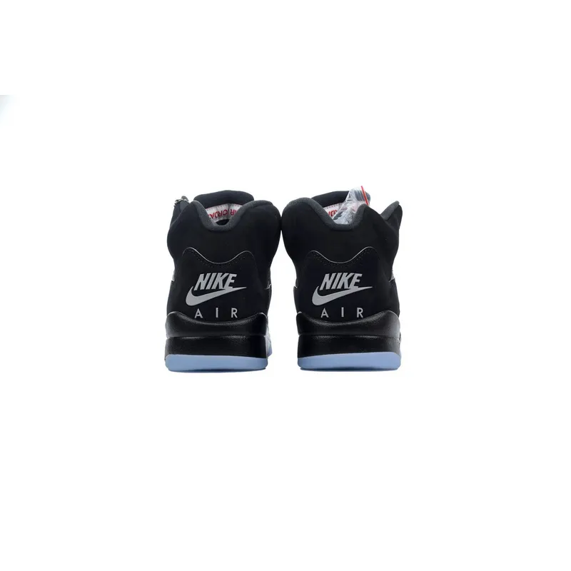 OG Air Jordan 5 Black Metallic Reimagined